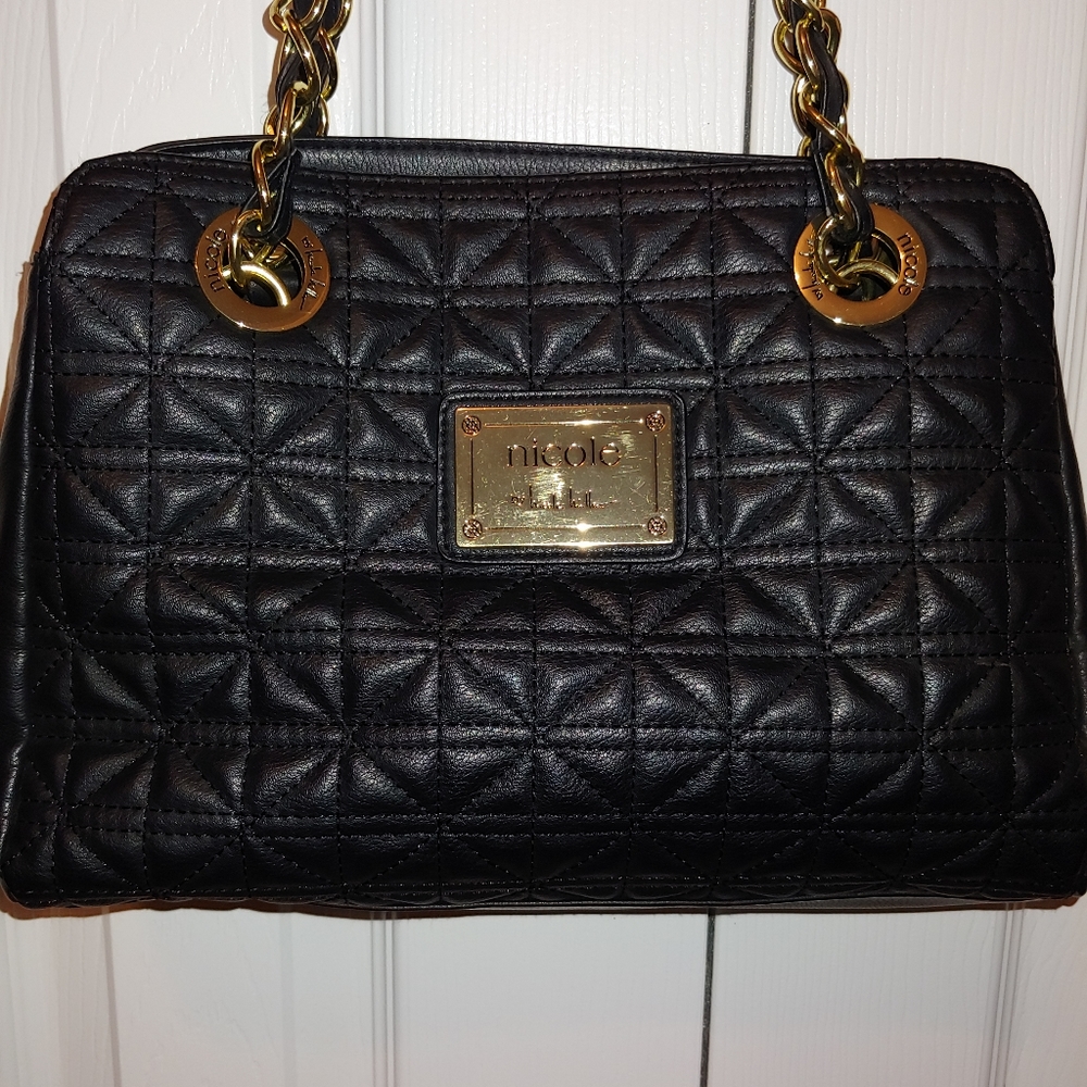Nicole Miller Quilted Purse
